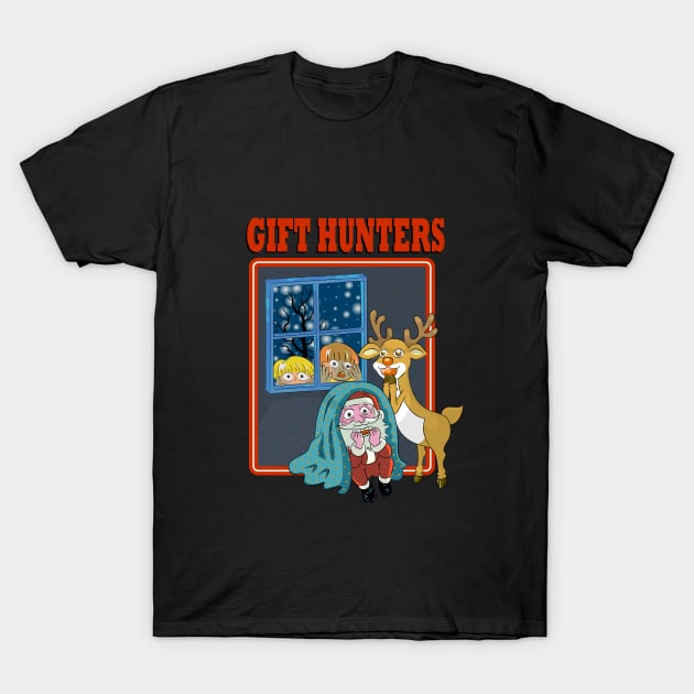 Gift Hunters T-Shirt by cutequokka